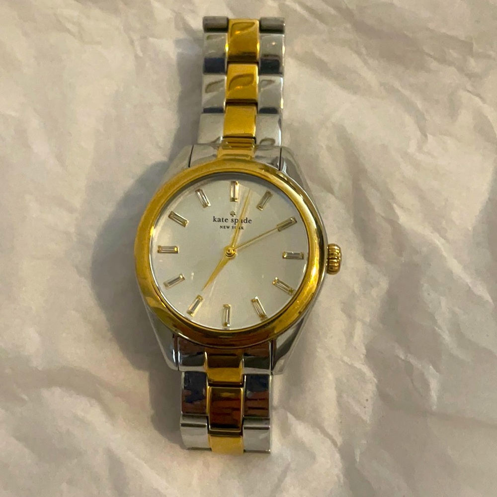 Kate Spade Silver & Gold Watch
